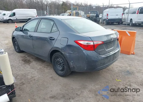 2015 Toyota Corolla Le z USA, uszkodzony, nr VIN 2T1BURHE5FC308863